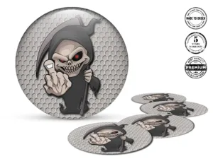 Silicone Stickers Style Rim Decals for Cars